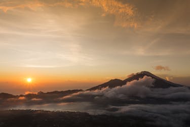 Trekking bij zonsopgang op Mount Batur